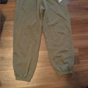 Nike Kids Green Jogger Sweatpants